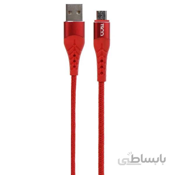 کابل تبدیل USB به microUSB تسکو مدل TCA 189 طول 1 متر