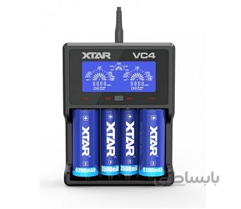 شارژر باتری اکستار XTAR VC4 ا XTAR VC4 Li-ion/NI-MH