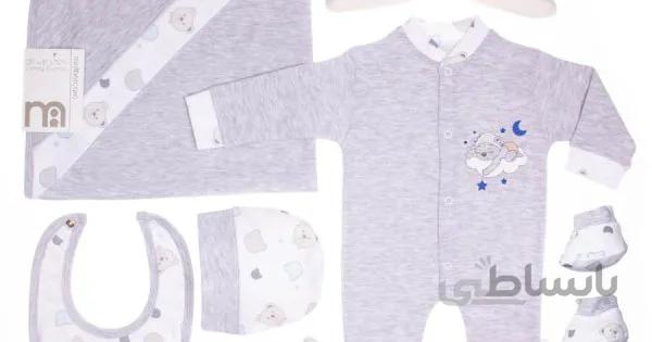 ست هفت تکه بیمارستانی مادرکر طرح خرس طوسی Mothercare