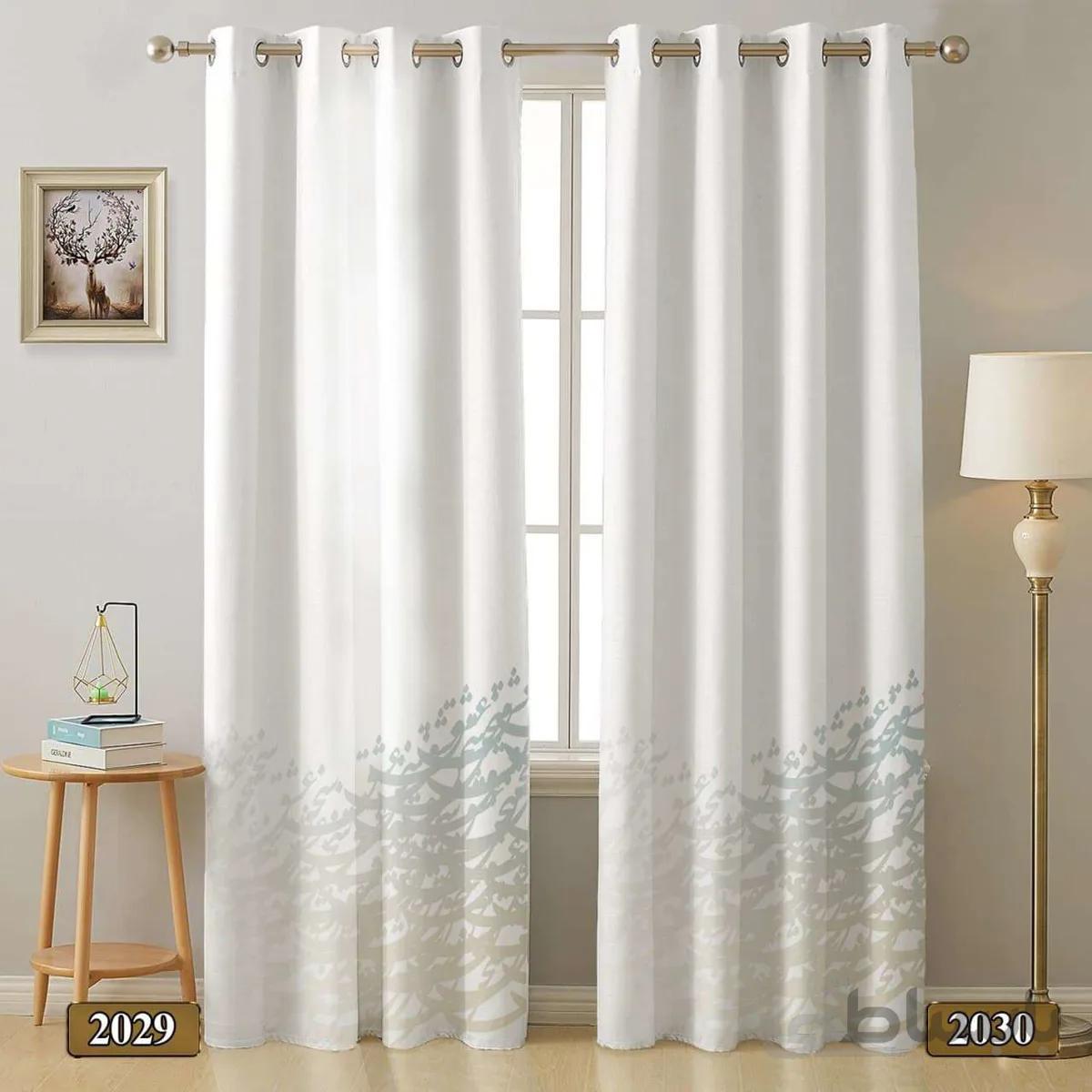 پرده چاپی طرح مدرن کد 2030/ 2029