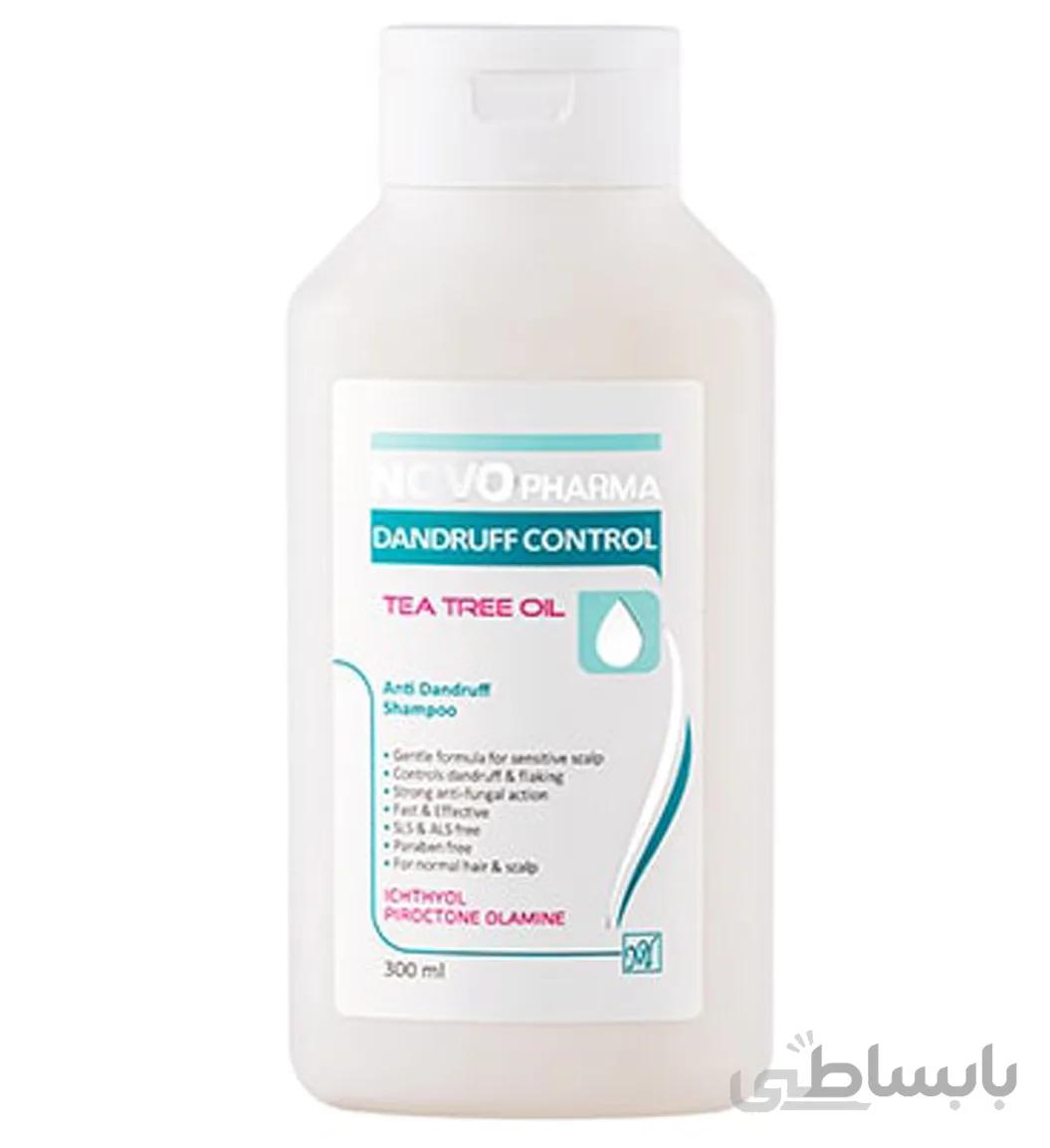 شامپو ضد شوره نوو فارما مناسب موهای معمولی 300 میل فارما سریز ا My Novo Pharma Dandurf Controler With Tea Oil For Normal Hair 300ml