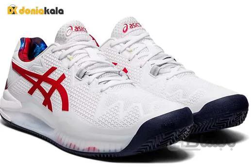 کفش تنیس و ورزشی اورجینال اسیکس ژل رزولوشن کلای Asics GEL-RESOLUTION 8 CLAY ا Original tennis and sports shoes Asics GEL-RESOLUTION 8 CLAY