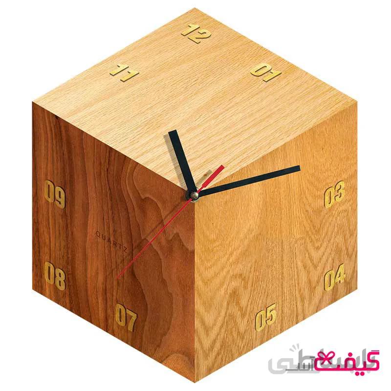 ساعت دیواری سه بعدی مدل Cube1