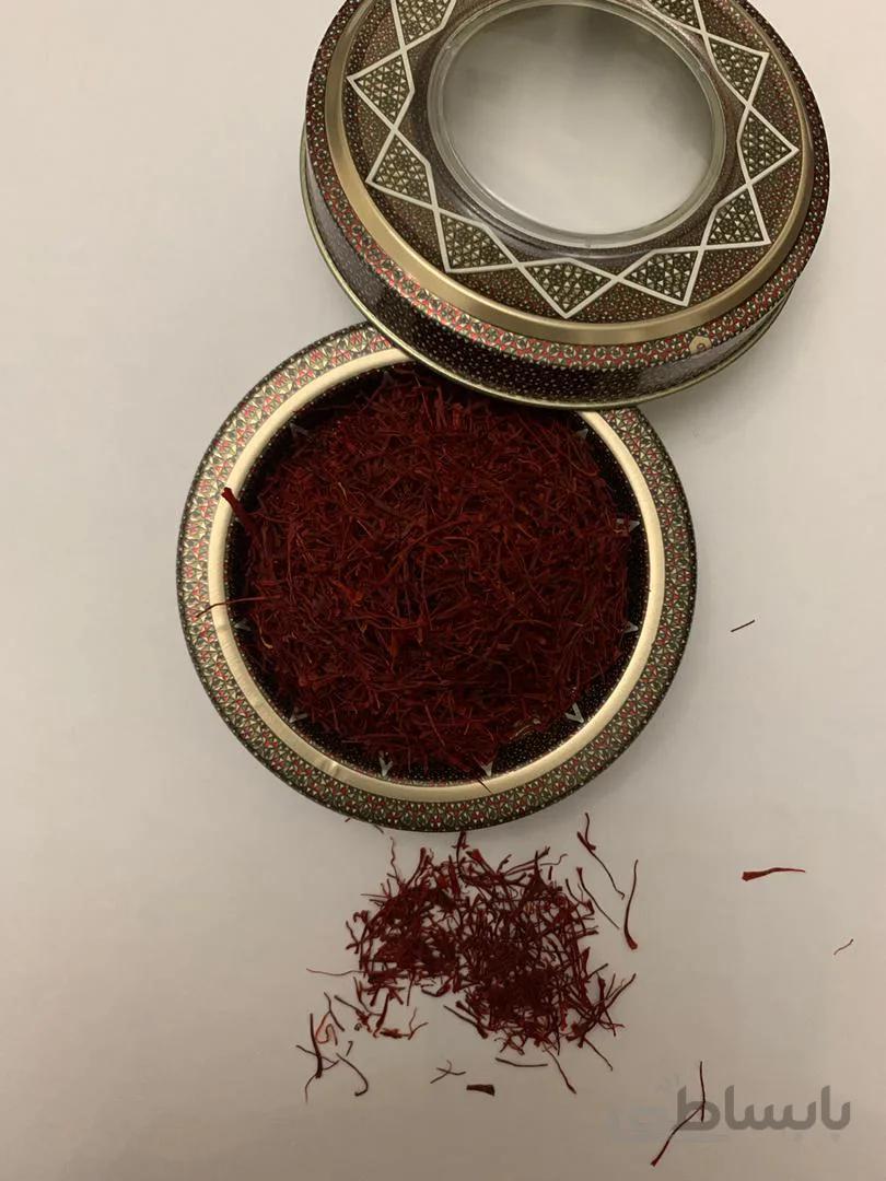 زعفران سرگل درجه یک صادراتی یک مثقالی(4 گرم)
