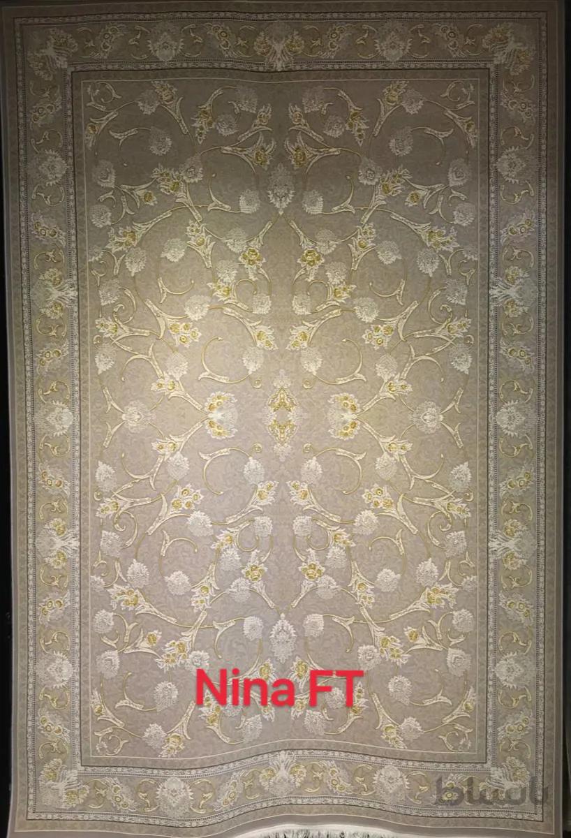 فرش تهران طرح نینا FT شانه 1200 تراکم 3600 ا tehram-roya