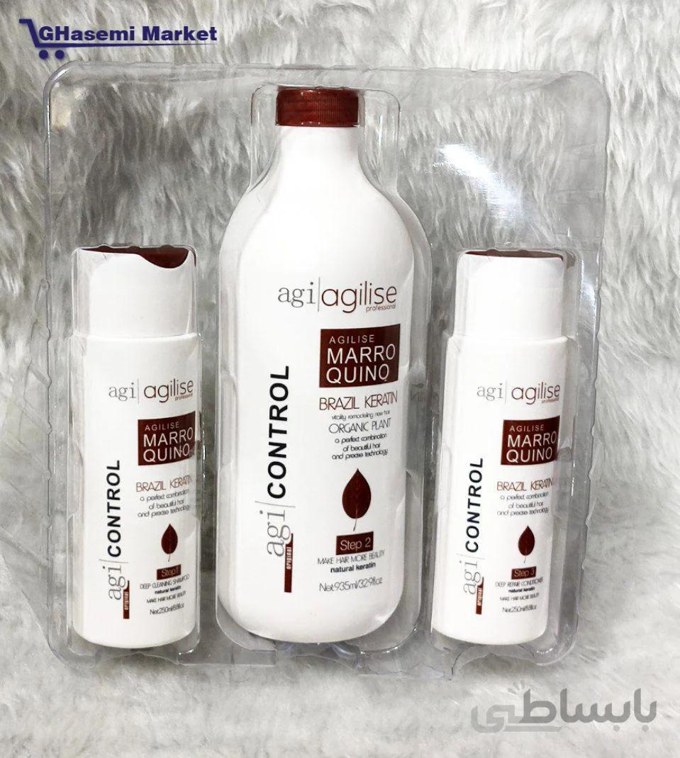 پک کراتین مو اگه1500میل agi agilise brasil keratin