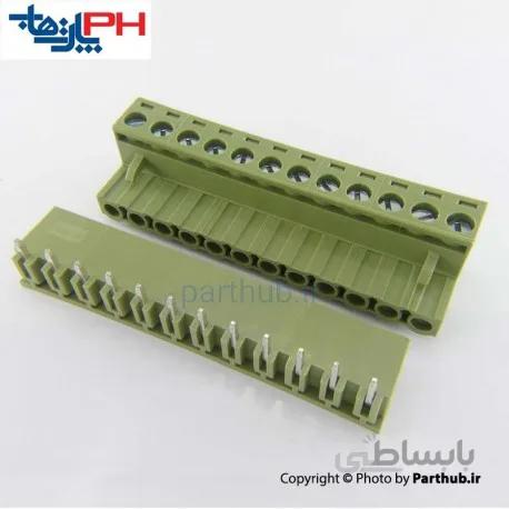ترمینال 12 پین رایت انگل 5.08mm
