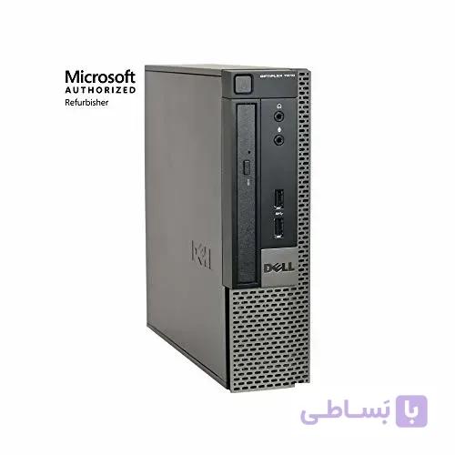 DELL OptiPlex 7010-USFF ، Core i5-3470 3.2GHz ، 8 گیگابایت رم ، درایو حالت جامد 256 گیگابایتی ، DVDRW ، ویندوز 10 پرو 64bit ، (مجاز تایید شده)