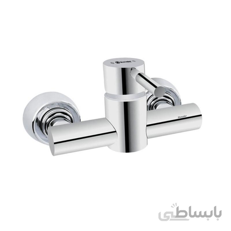 شیر توالت موناکو پلاس کروم مات شودر ا Monako Plus Chrome Mat Toilet