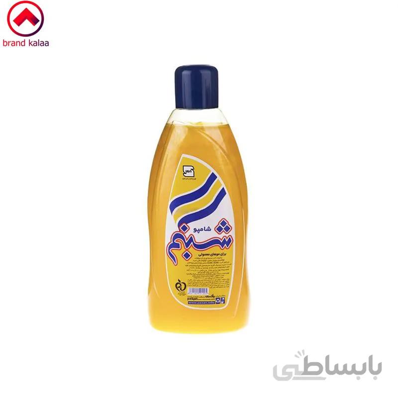 شامپو موهای معمولی شبنم مقدار 625 گرم ا Shabnam Normal Hair Shampoo 625g