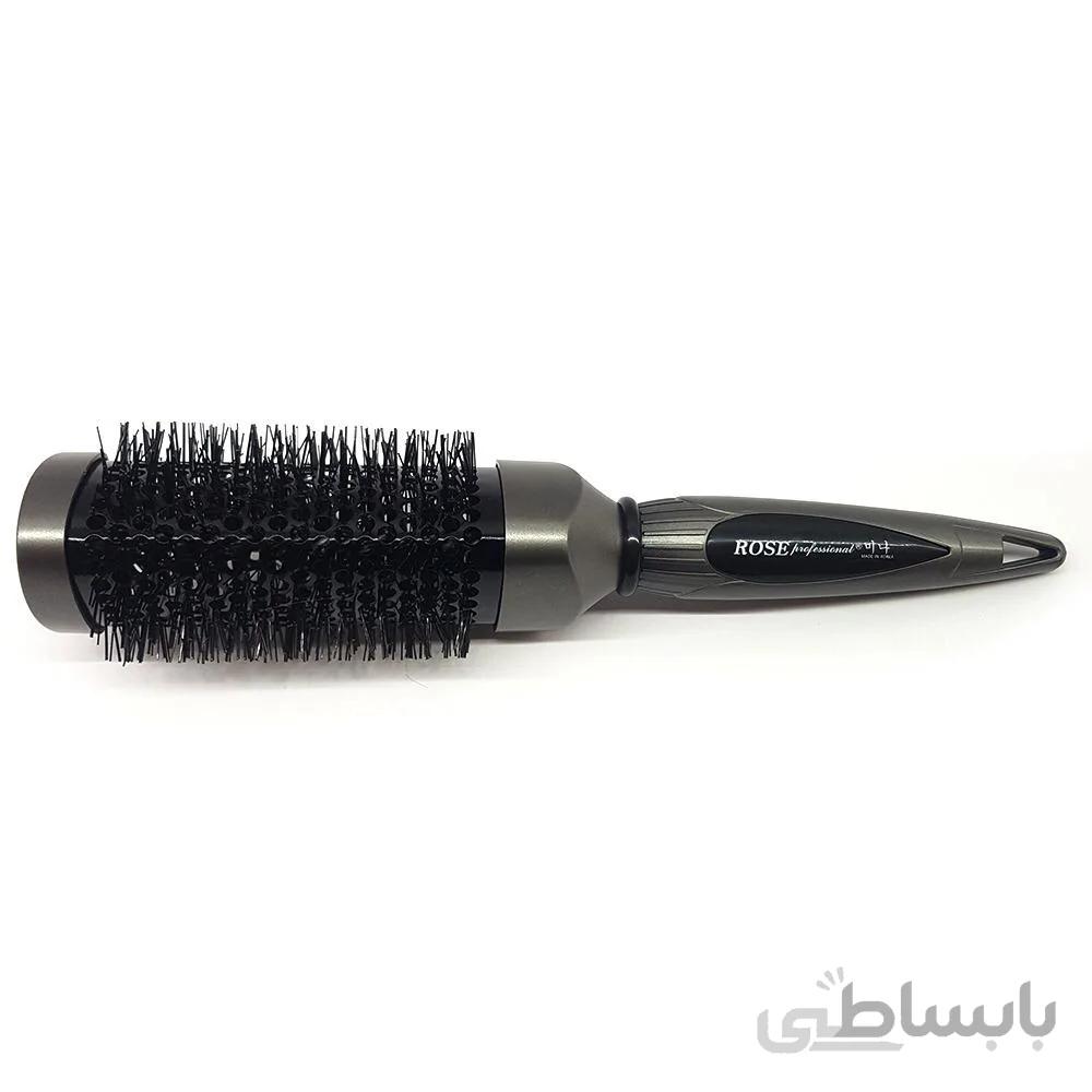 برس گرد سرامیکی رز با پین پلاستیکی سایز متوسط کد KSM 43TR