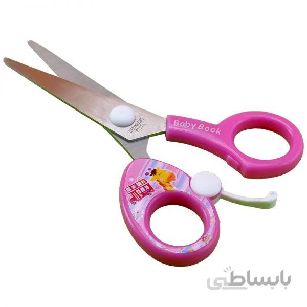 قیچی فانتزی فنر دار Baby Book ا Baby Book Fantasy Scissors