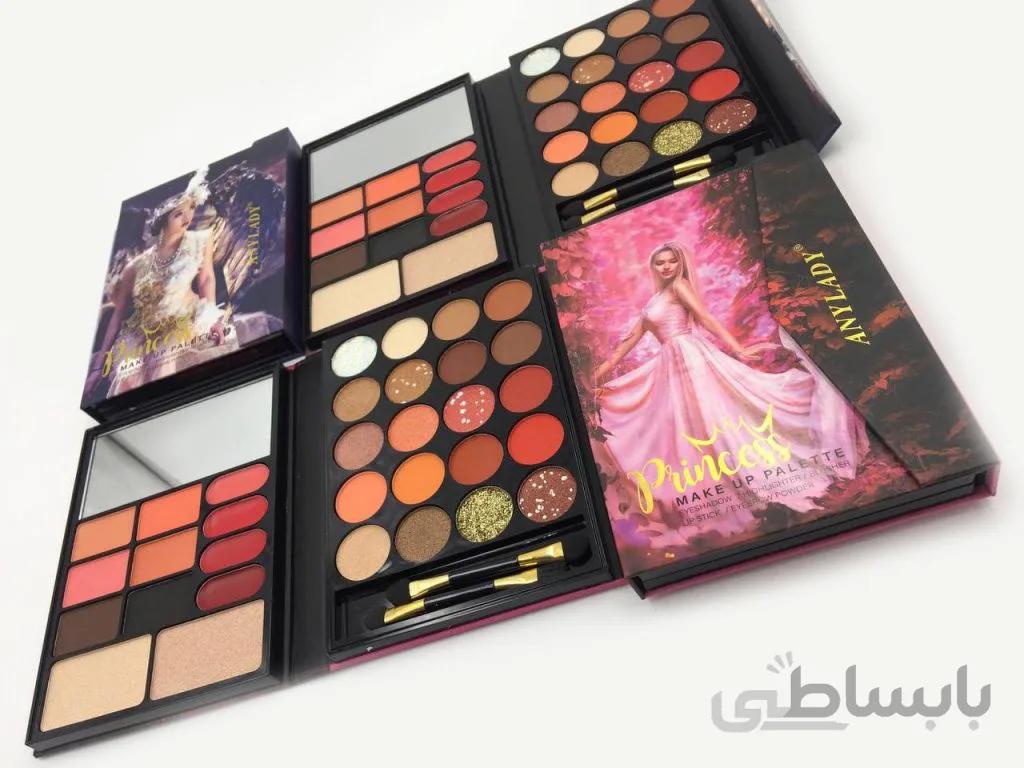 پالت آرایش صورت آنی لیدی کیفی مدل Princess