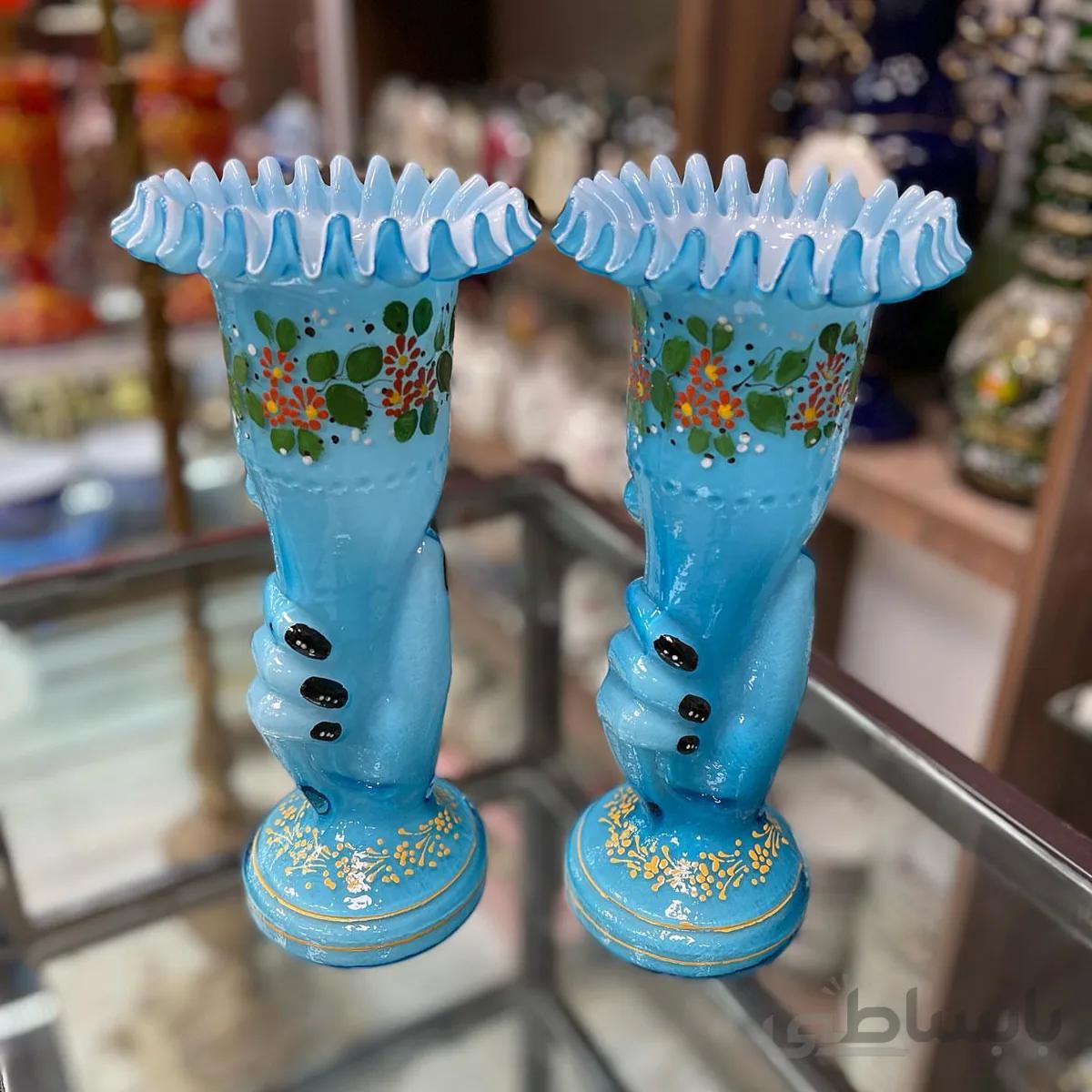 گلدان دسته دلبرآنتیک
