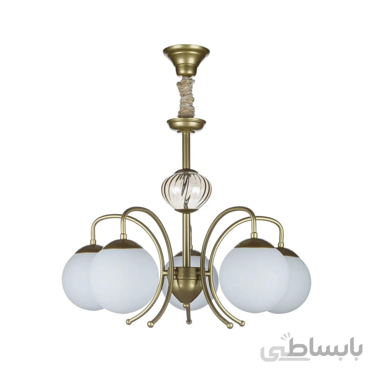 لوستر هفت شعله سری A808/7/wt