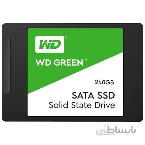 WDS240G1G0A Western Digital Green 240GB Internal SSD Drive ا حافظه SSD وسترن دیجیتال مدل Green WDS240G1G0A ظرفیت 240 گیگابایت