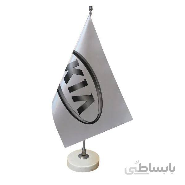 پرچم رومیزی طرح لوگوی خودروی کیا کد pr86