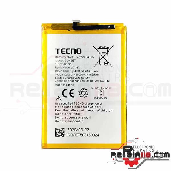 باتری گوشی تکنو Pouvoir 3 Air با کد فنی Tecno BL-49ET