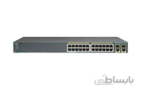 سوئیچ شبکه سیسکو 24 پورت WS-C2960G-24TC-L