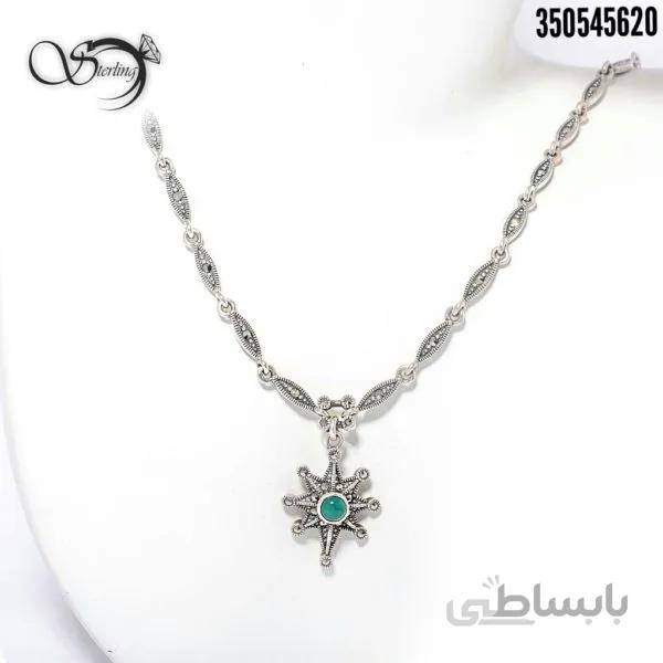 گردنبند نقره زنانه کد:۲۰۲۱
