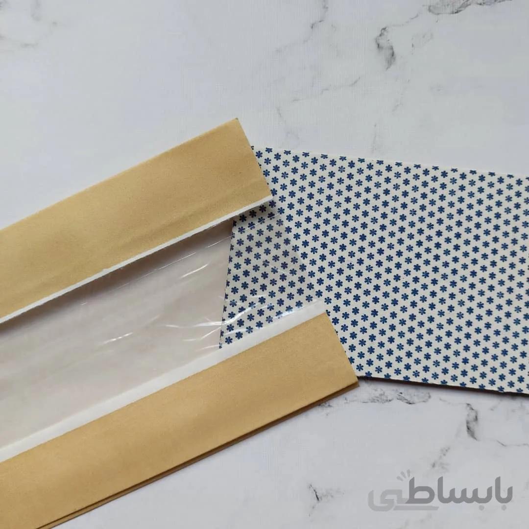 پاکت پنجره دار کوچک کرافت