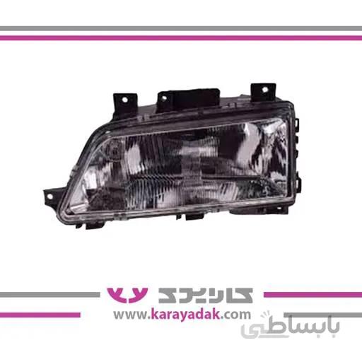 چراغ جلو با طلق شیشه ای سمت چپ پژو 405 جمع ساز