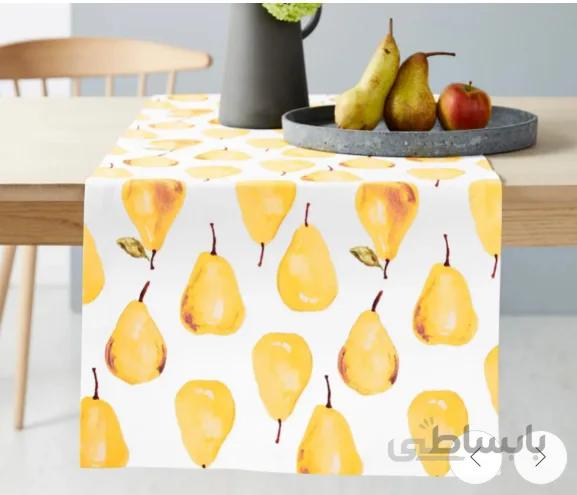رانر رومیزی چیبو طرح گلابی