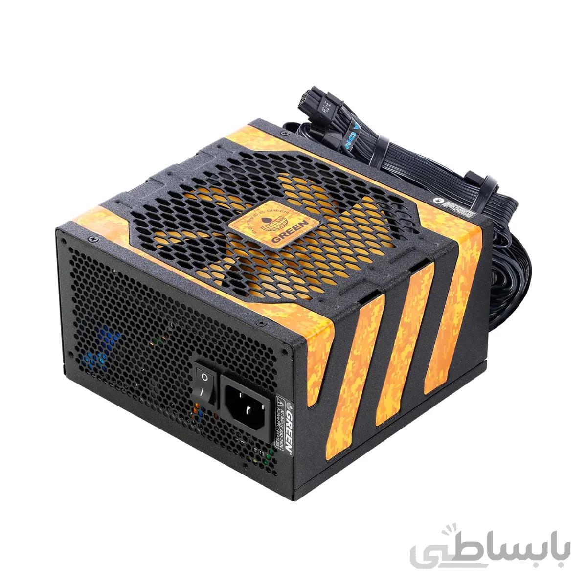 منبع تغذیه کامپیوتر گرین مدل GP550A-UK Plus