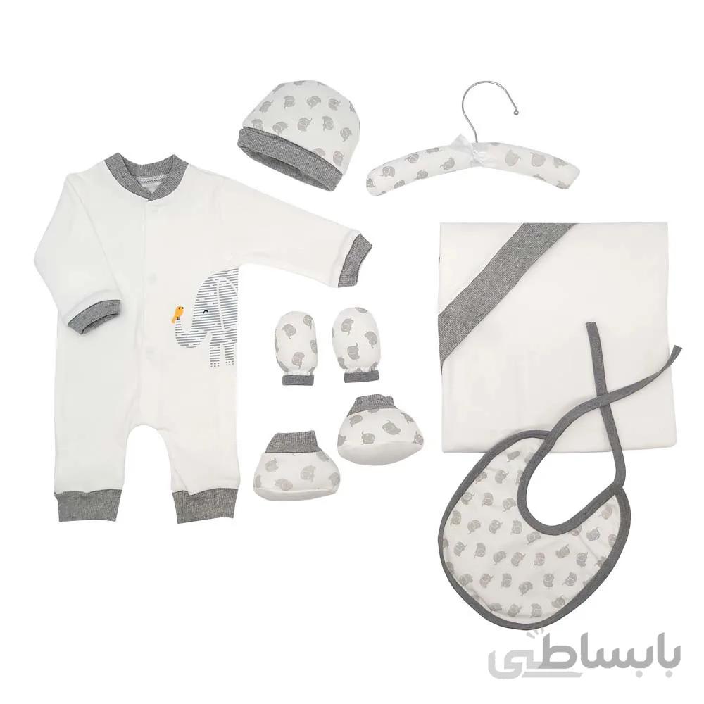 ست هفت تکه بیمارستانی مادرکر Mothercare طرح فیل