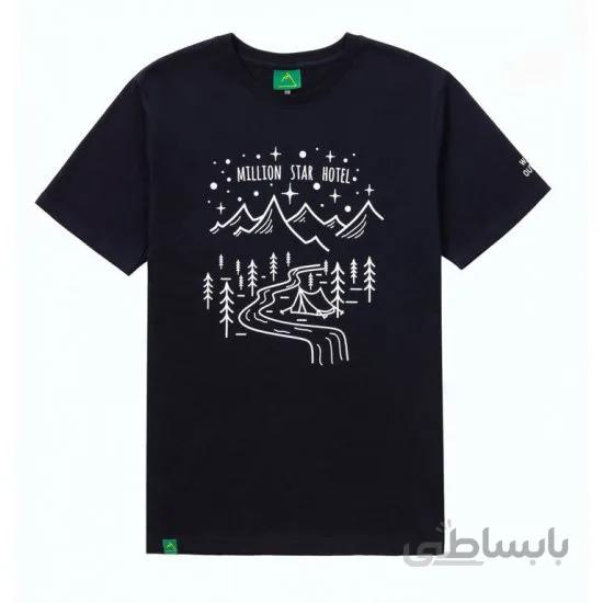 تیشرت مدل W.U.T.S - Million Stars Hotel / Navy blue