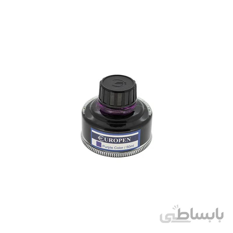 جوهر خودنویس یوروپن مدل Ink Bottle بنفش