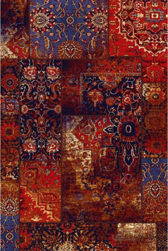 فرش ستاره کویر یزد کلکسیون ستاره افشار طرح G-140-2359