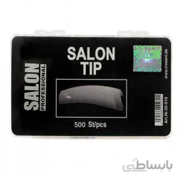 تیپ ناخن طبیعی 500 عددی سالن SALON هولوگرام دار