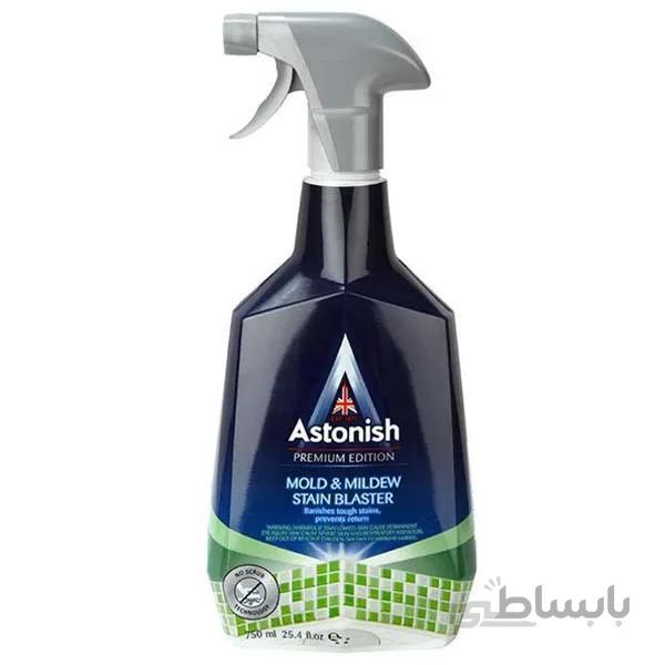 اسپری از بین برنده قارچ و کپک استونیش سری Premium حجم 750 میلی لیتر ا Astonish Primium Mould And Mildew Blaster Spray 750ml