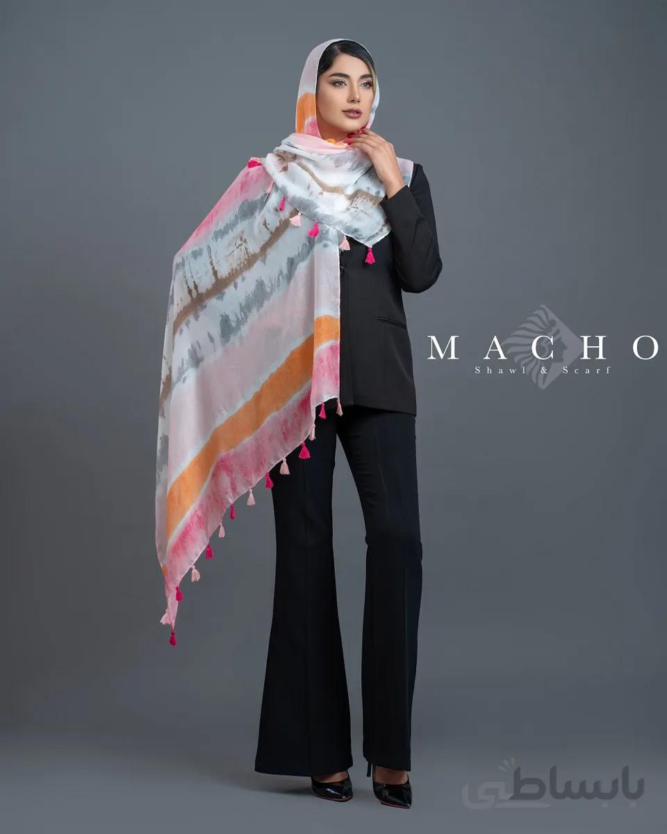 شال نخ پنبه وال ماچو 3027