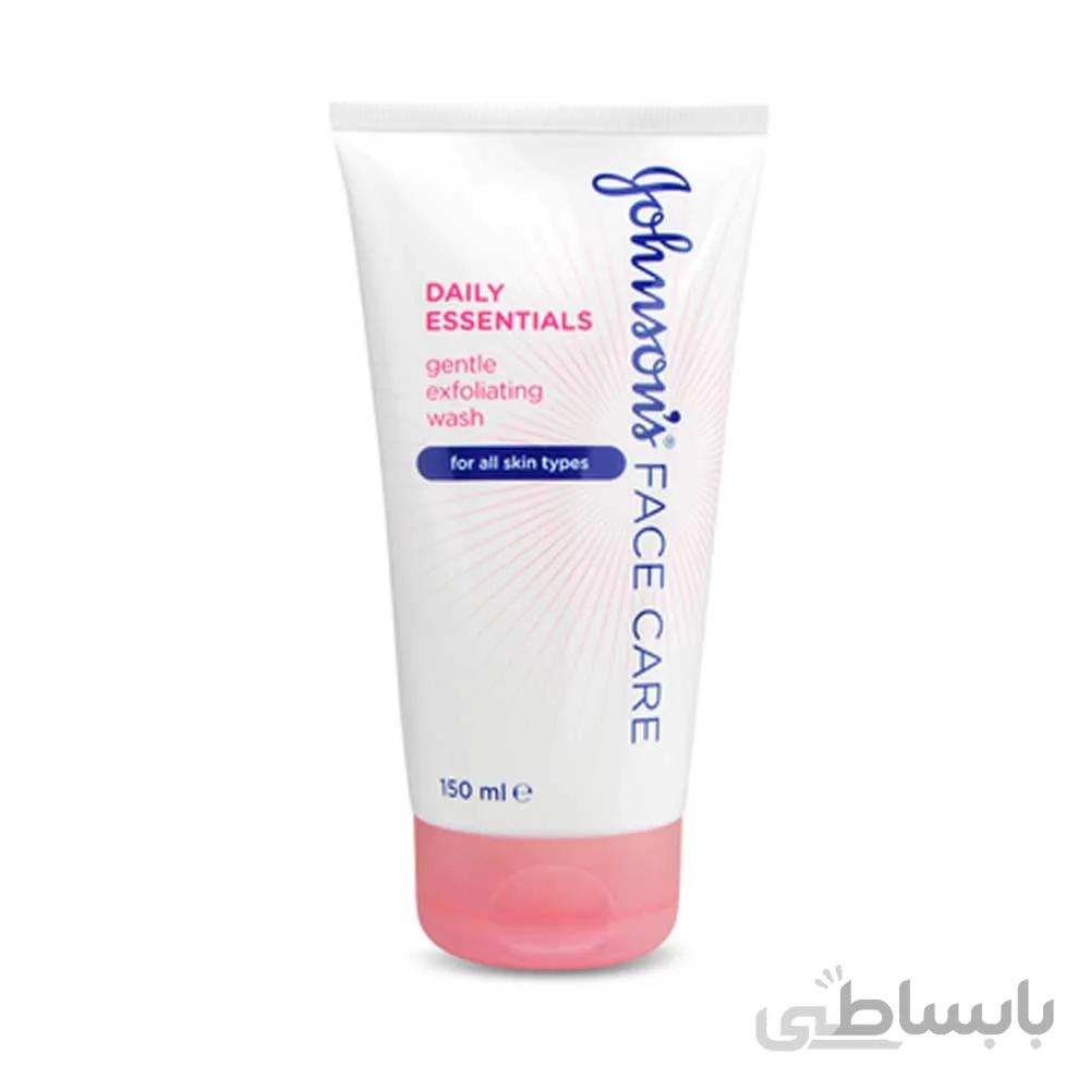 ژل شستشو صورت مناسب انواع پوست جانسون با حجم 150 میلی لیتر ا face wash gel johanson for all skin types 150ml