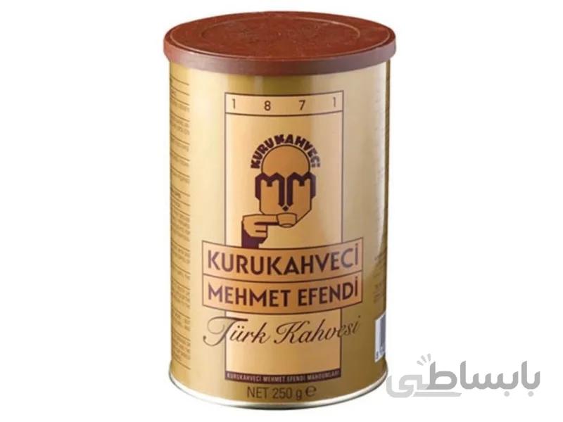 قهوه ترک مهمت افندی 250 گرمی Mehmet Efendi ا Mehmet Efendi Turkish coffee 250 g, made in Turkey