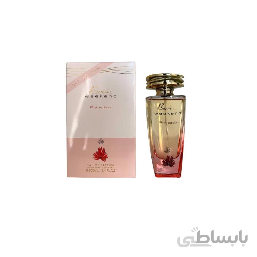 عطر ادکلن شرکتی زنانه فراگرنس ورد مدل BERRIES WEEKEND VIOLET حجم 100 میل