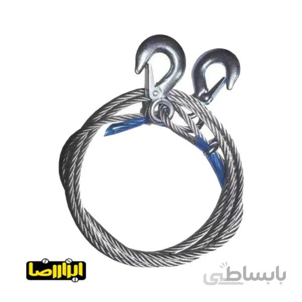 سیم بکسل دو سر قلاب 3 متری