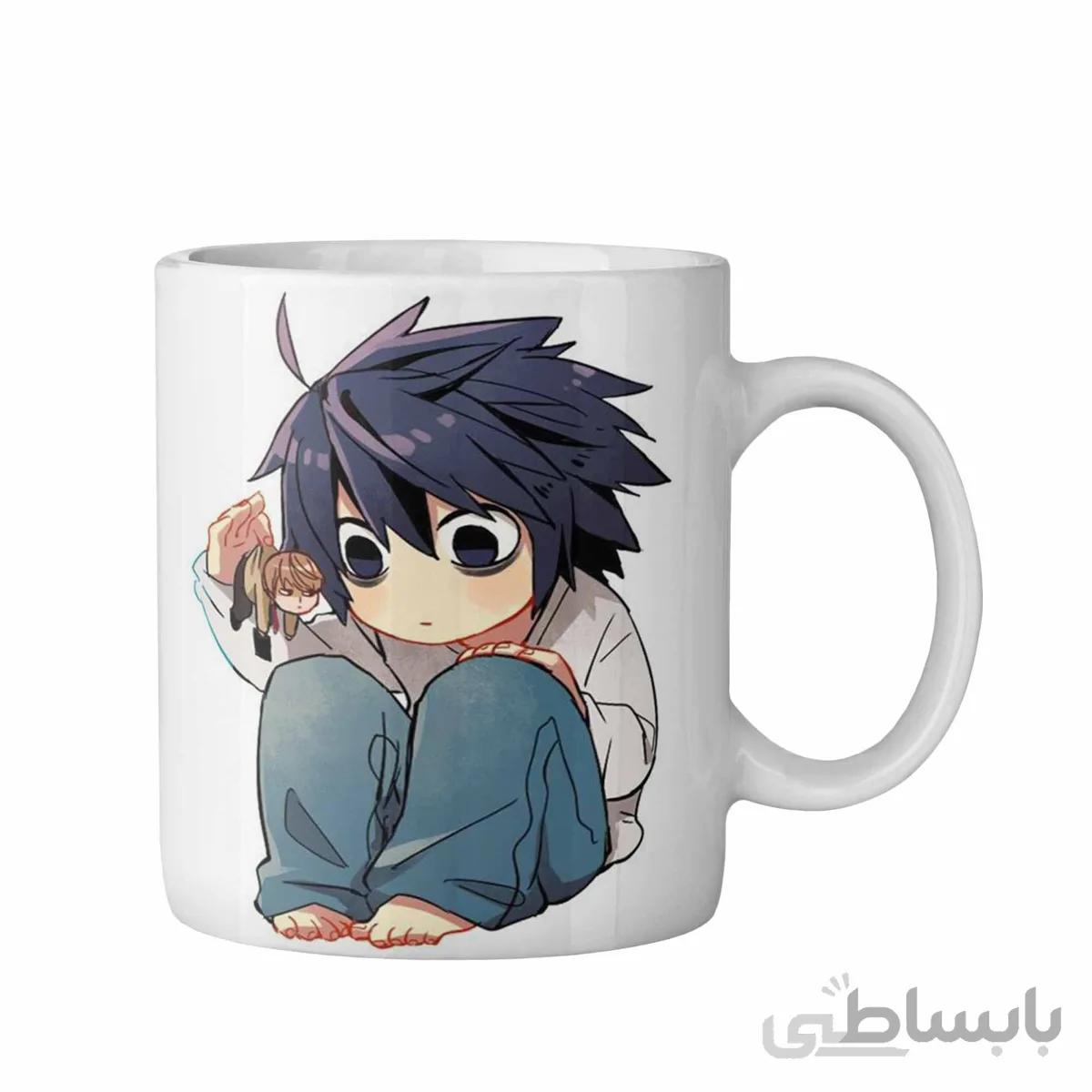 ماگ طرح انیمه دفترچه مرگ death note-کپی