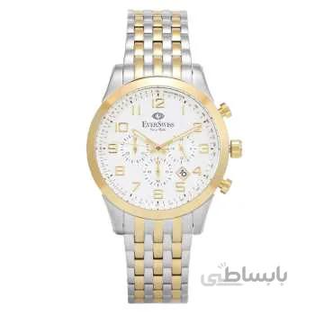 ساعت مچی عقربه ای مردانه اورسوئیس مدل EV-12822-GTW