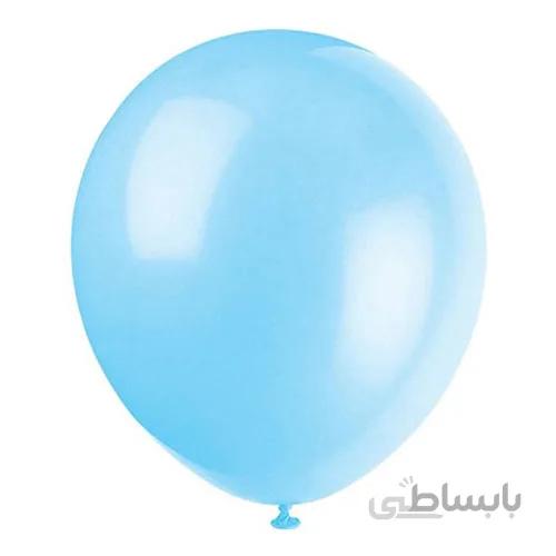 بادکنک لاتکس آبی کمرنگ