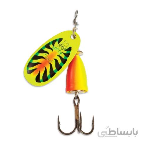 لانسه بلوفاکس پلاک زرد خط مشکی سایز 2