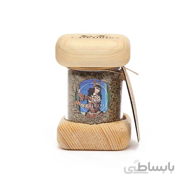 30 گرم زیره سبز درب چوبی