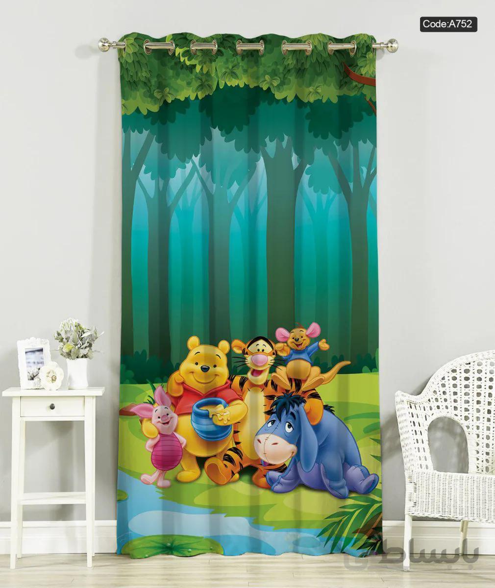 پرده پانچی چاپی کد A752