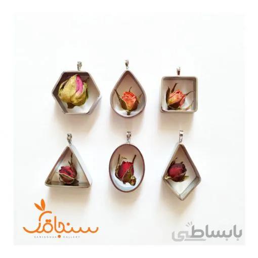 فریم گردنی بیکفهی استیل نقرهای(عمق ۱سانت)