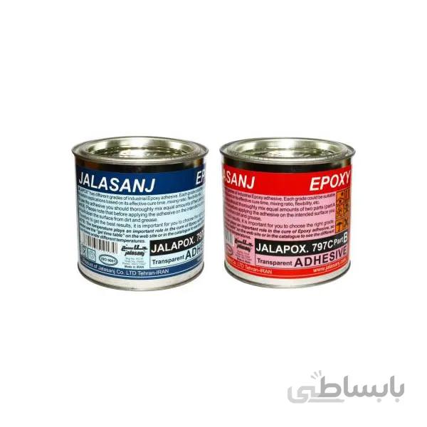 چسب دوقلو کیلویی جلاسنج شفاف Jalapox مدل ۷۹۷C