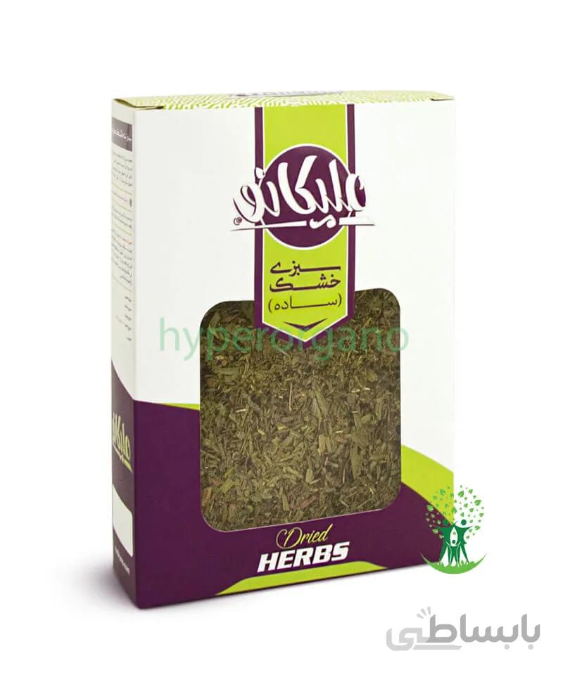 نعناع خشک 100 گرمی ملیکانو