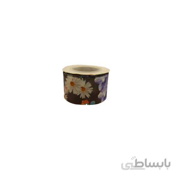 روبان گروگن 4 سانت طرح دار متری کد 3129G