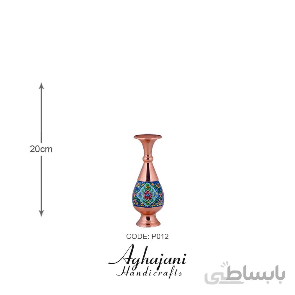 گلدان صراحی 20 مس و پرداز